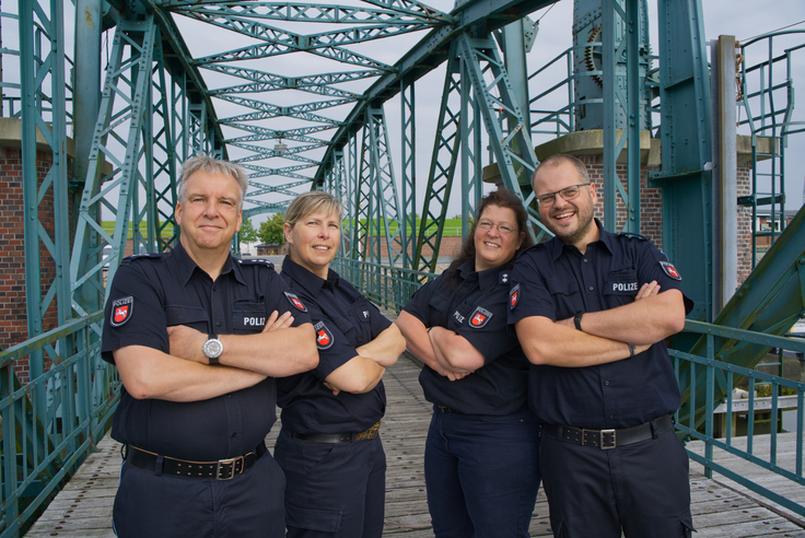 Die vier Mitglieder der PäPP Wilhelmshaven