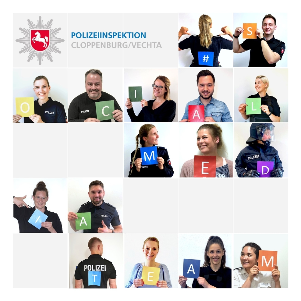 Social-Media-Team der Polizeiinspektion Cloppenburg/Vechta