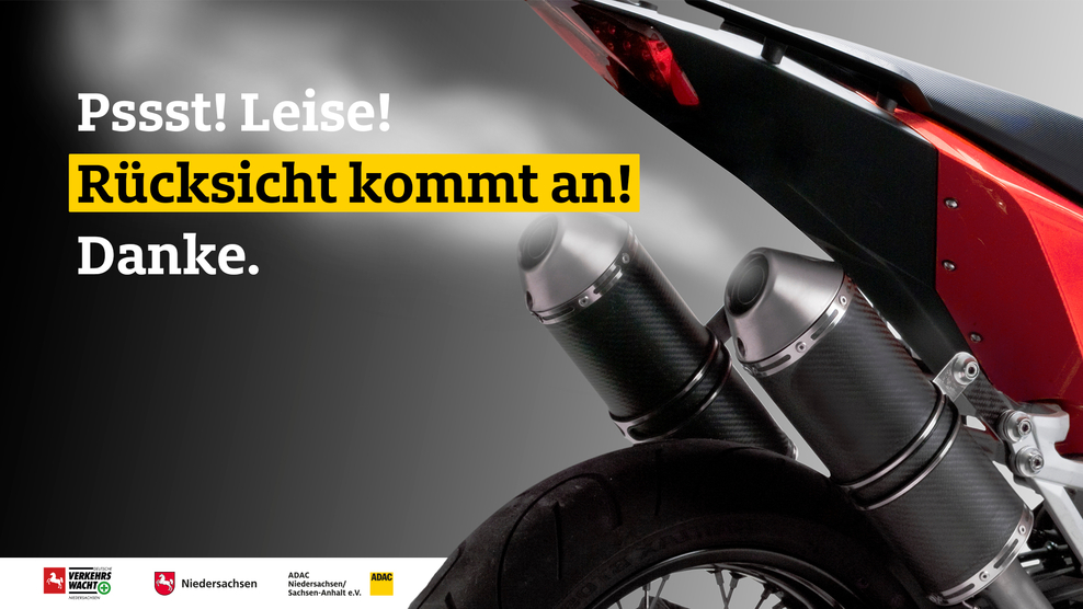 Kampagne Motorradlärm 2